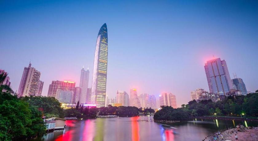 Shang Pin Hotel Shenzhen Futian Exhibition Branch מראה חיצוני תמונה